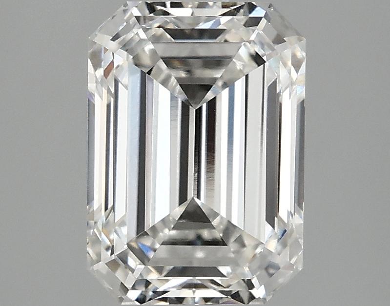 2.5 Carat Emerald Shaped Excellent Cut VS1 IGI Certified Lab Grown Diamond