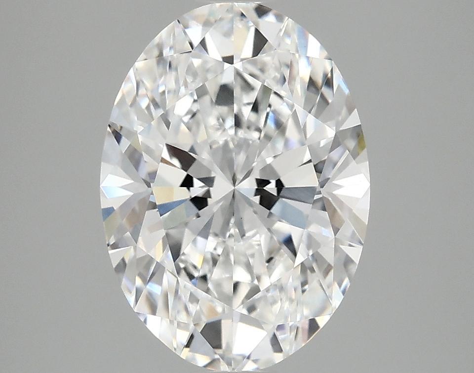 3.08 Carat Oval Shaped Excellent Cut VVS2 IGI Certified Lab Grown Diamond