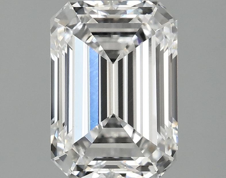 2.09 Carat Emerald Shaped Excellent Cut VVS2 IGI Certified Lab Grown Diamond