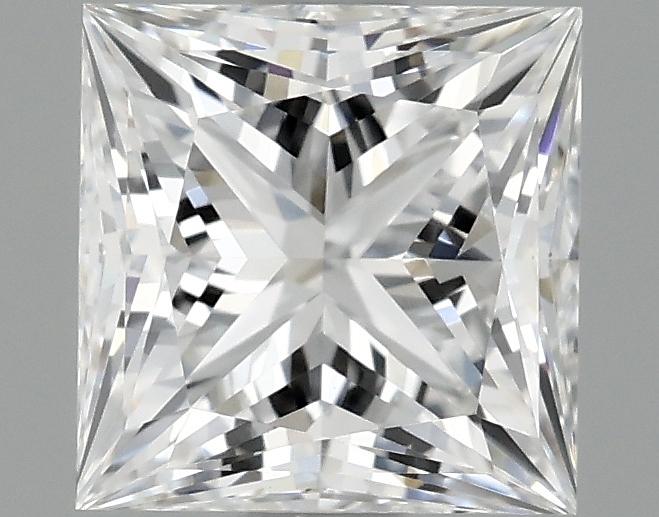 1.04 Carat Princess Shaped Ideal Cut VVS2 IGI Certified Lab Grown Diamond