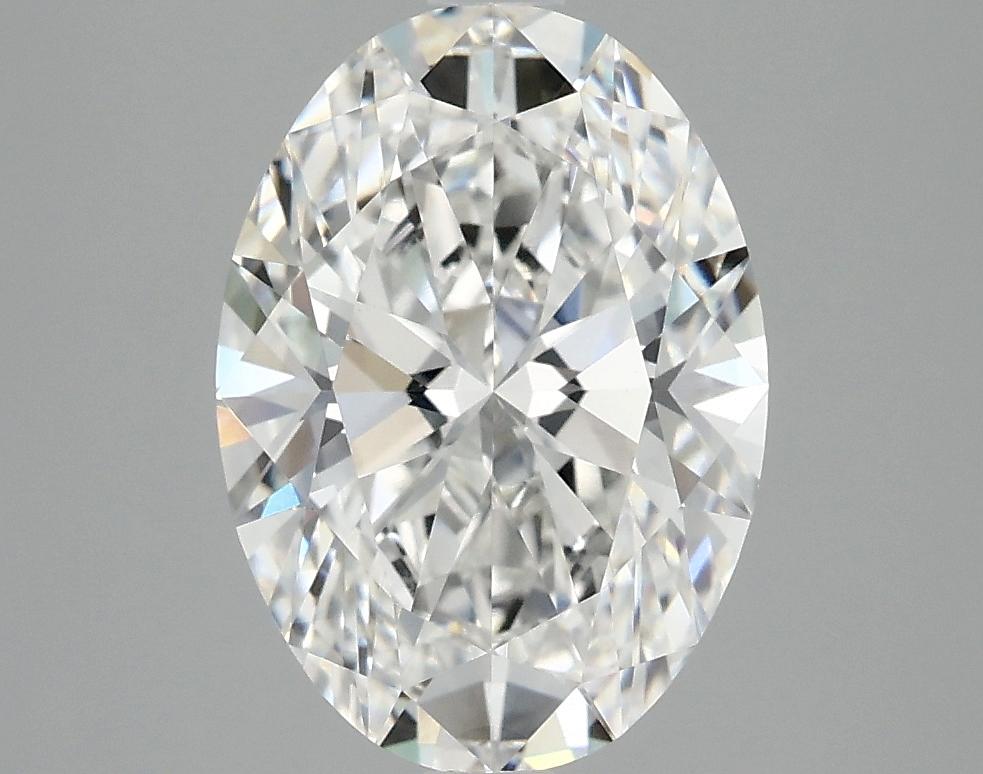 3.03 Carat Oval Shaped Ideal Cut VVS2 IGI Certified Lab Grown Diamond