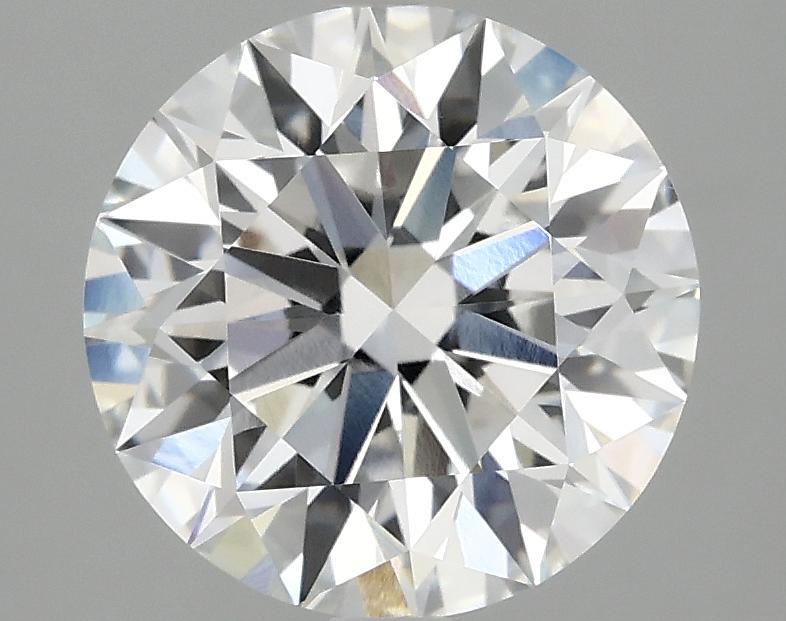 3.07 Carat Round Shaped Excellent Cut VVS2 IGI Certified Lab Grown Diamond