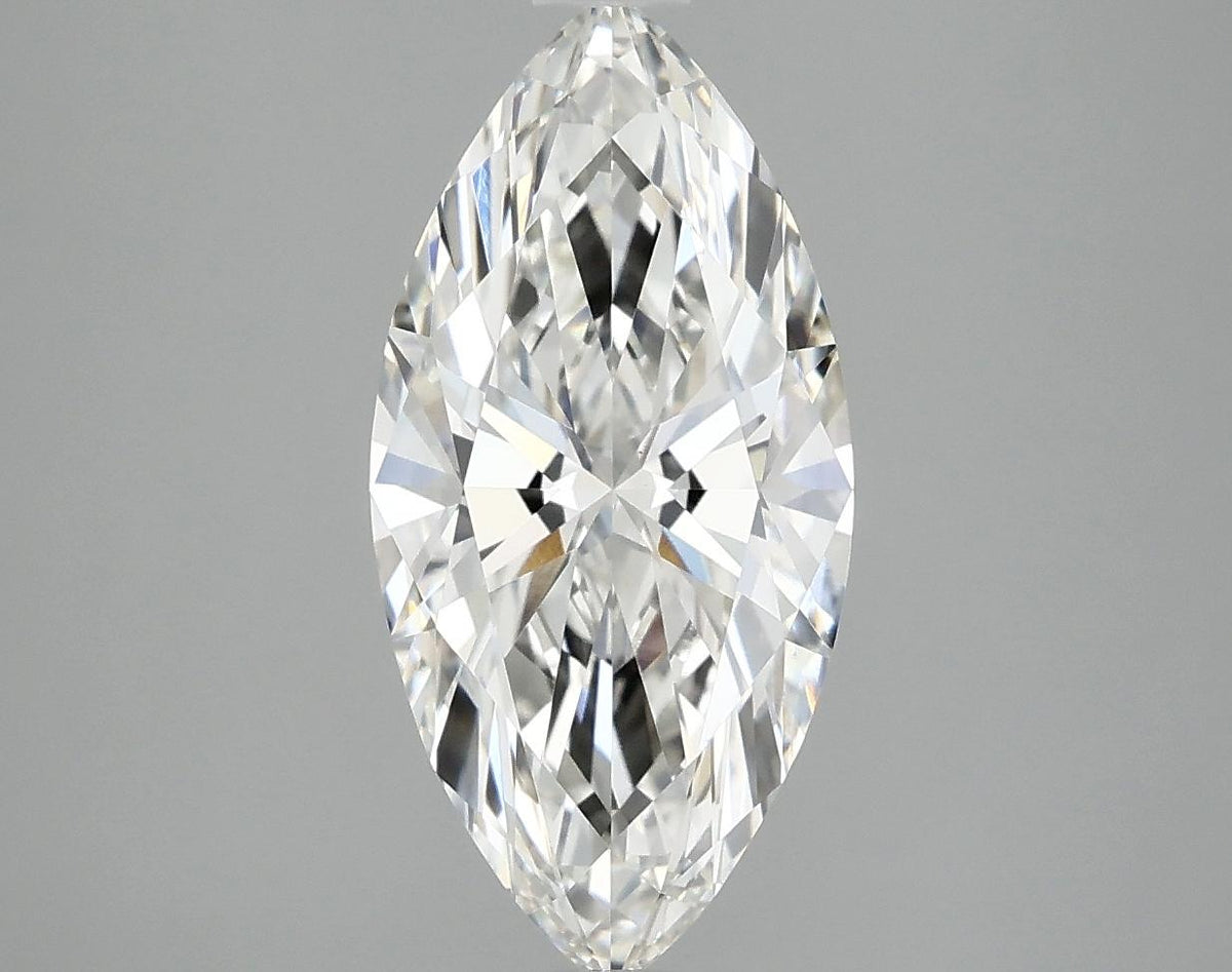2.55 Carat Marquise Shaped Excellent Cut VS1 IGI Certified Lab Grown Diamond