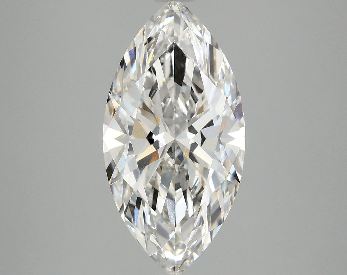 3.1 Carat Marquise Shaped Ideal Cut VVS2 IGI Certified Lab Grown Diamond