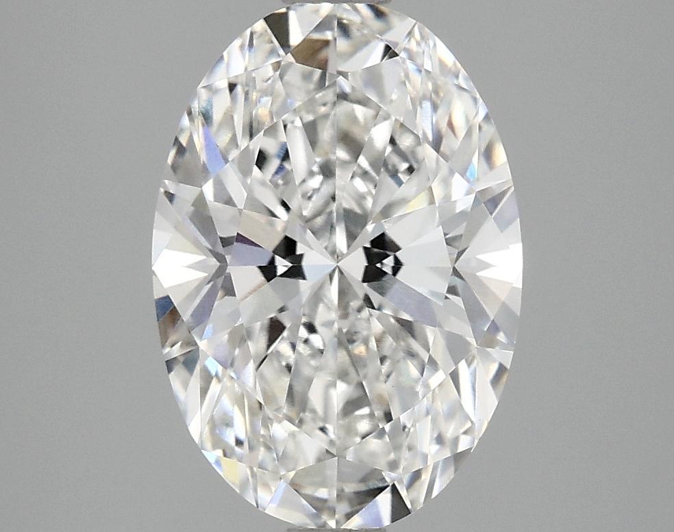2.98 Carat Oval Shaped Ideal Cut VVS2 IGI Certified Lab Grown Diamond
