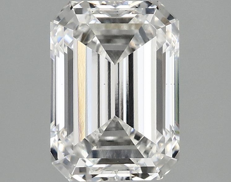 2.06 Carat Emerald Shaped Ideal Cut VS2 IGI Certified Lab Grown Diamond