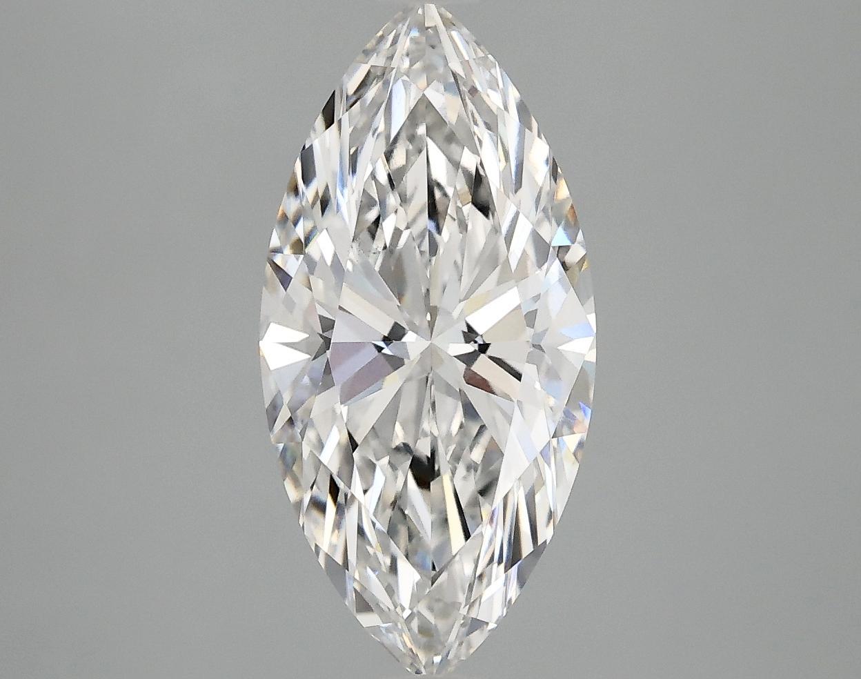 2.52 Carat Marquise Shaped Excellent Cut VS1 IGI Certified Lab Grown Diamond