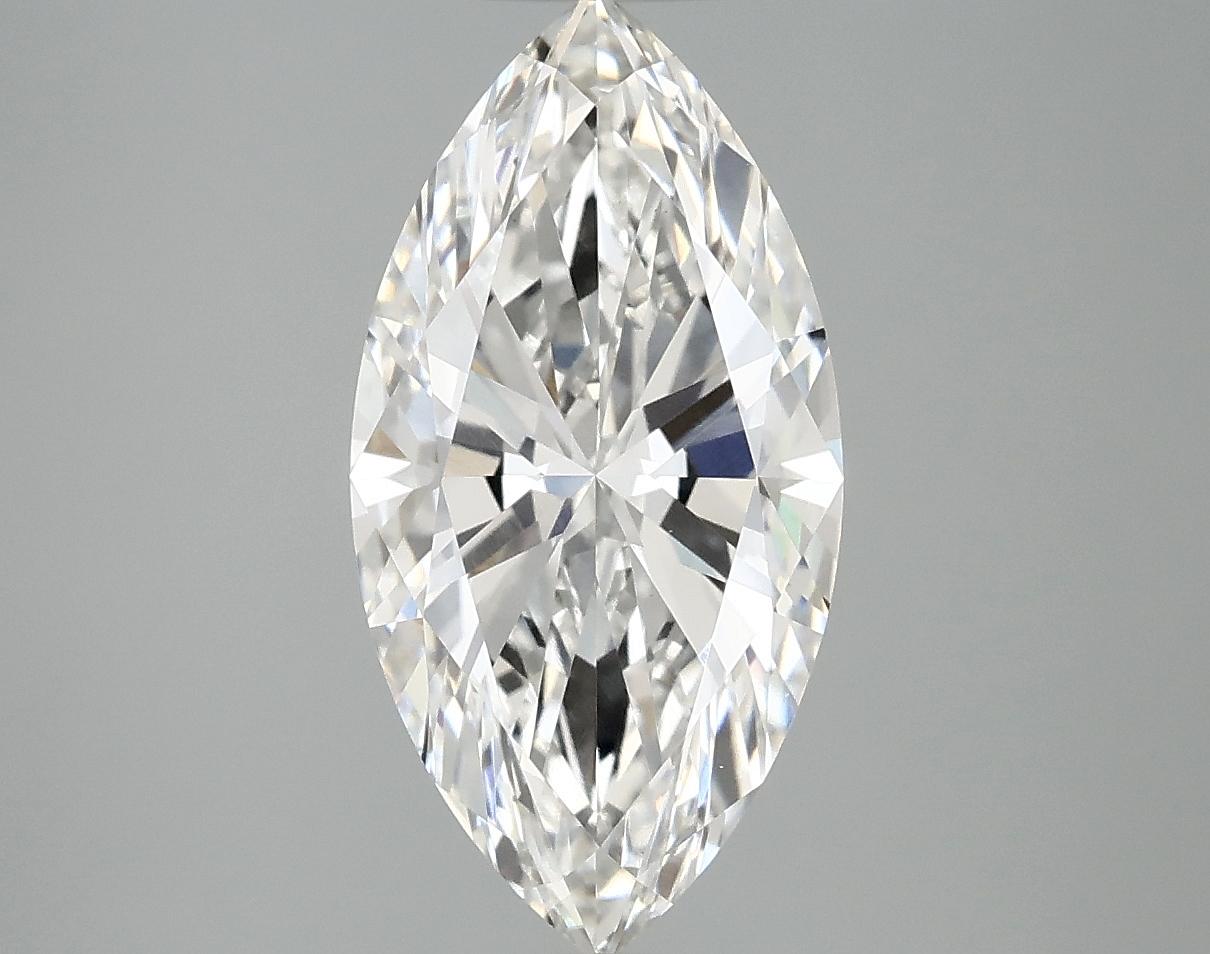 2.97 Carat Marquise Shaped Ideal Cut VVS2 IGI Certified Lab Grown Diamond