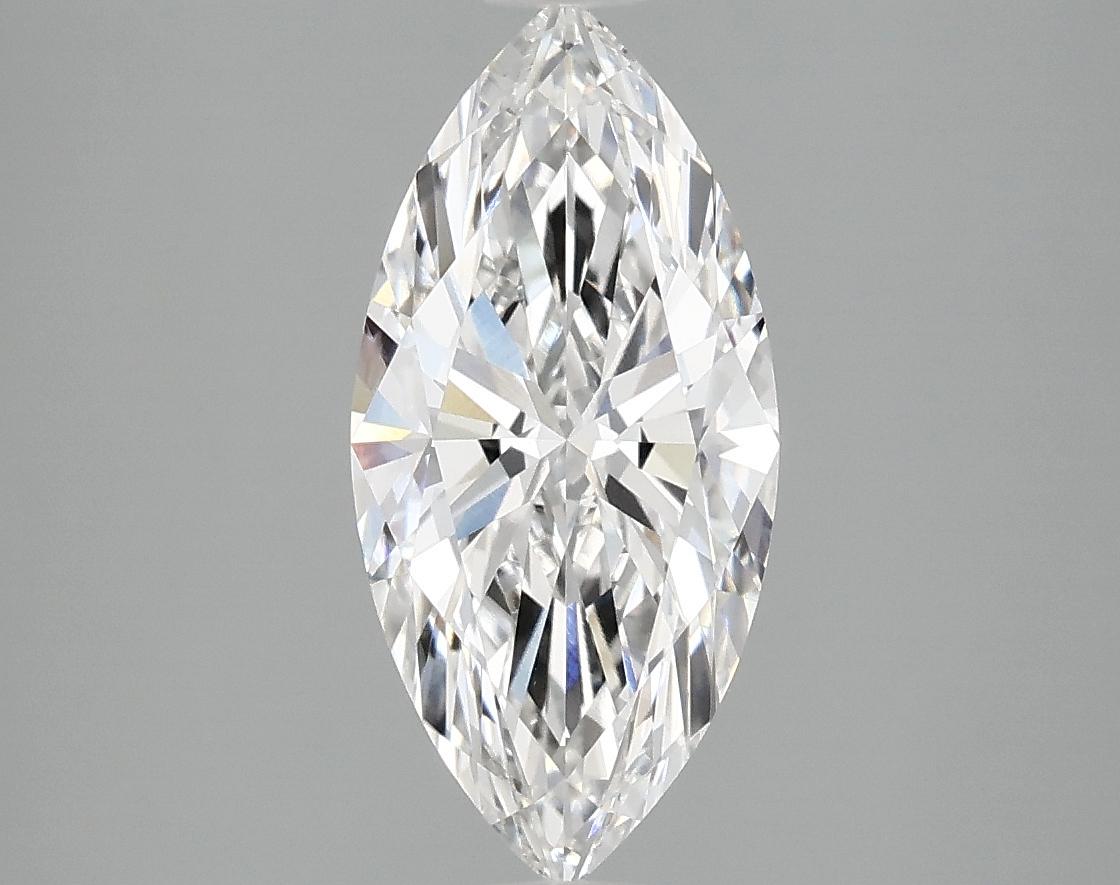 1.99 Carat Marquise Shaped Excellent Cut VVS2 IGI Certified Lab Grown Diamond