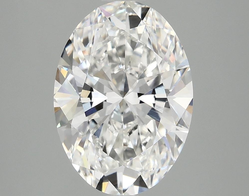 3.03 Carat Oval Shaped Ideal Cut VVS2 IGI Certified Lab Grown Diamond