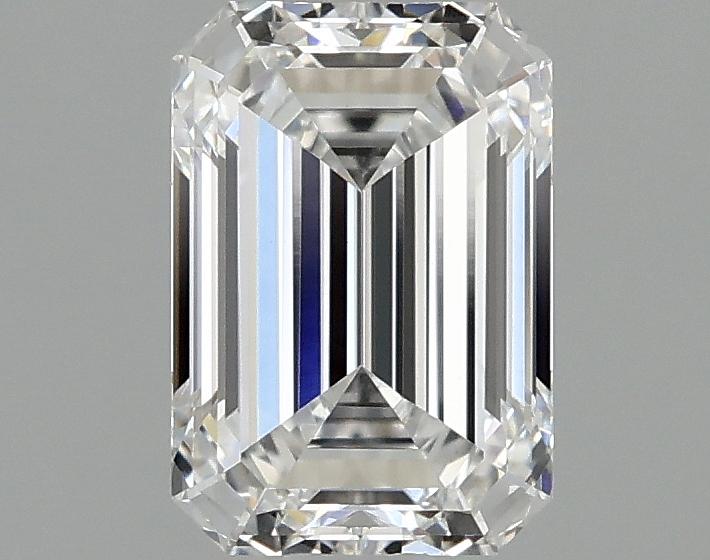 0.99 Carat Emerald Shaped Ideal Cut VVS2 IGI Certified Lab Grown Diamond