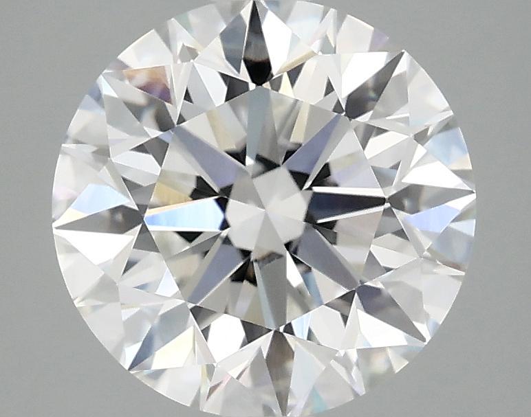 3.02 Carat Round Shaped Excellent Cut VVS2 IGI Certified Lab Grown Diamond