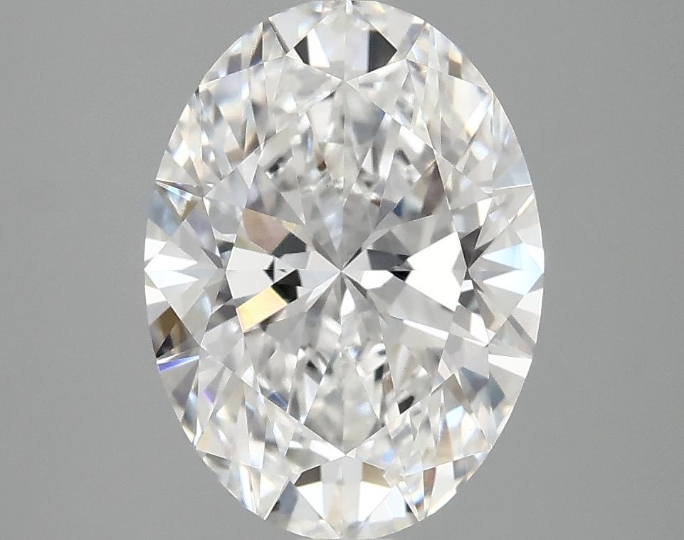 3.09 Carat Oval Shaped Excellent Cut VVS2 IGI Certified Lab Grown Diamond
