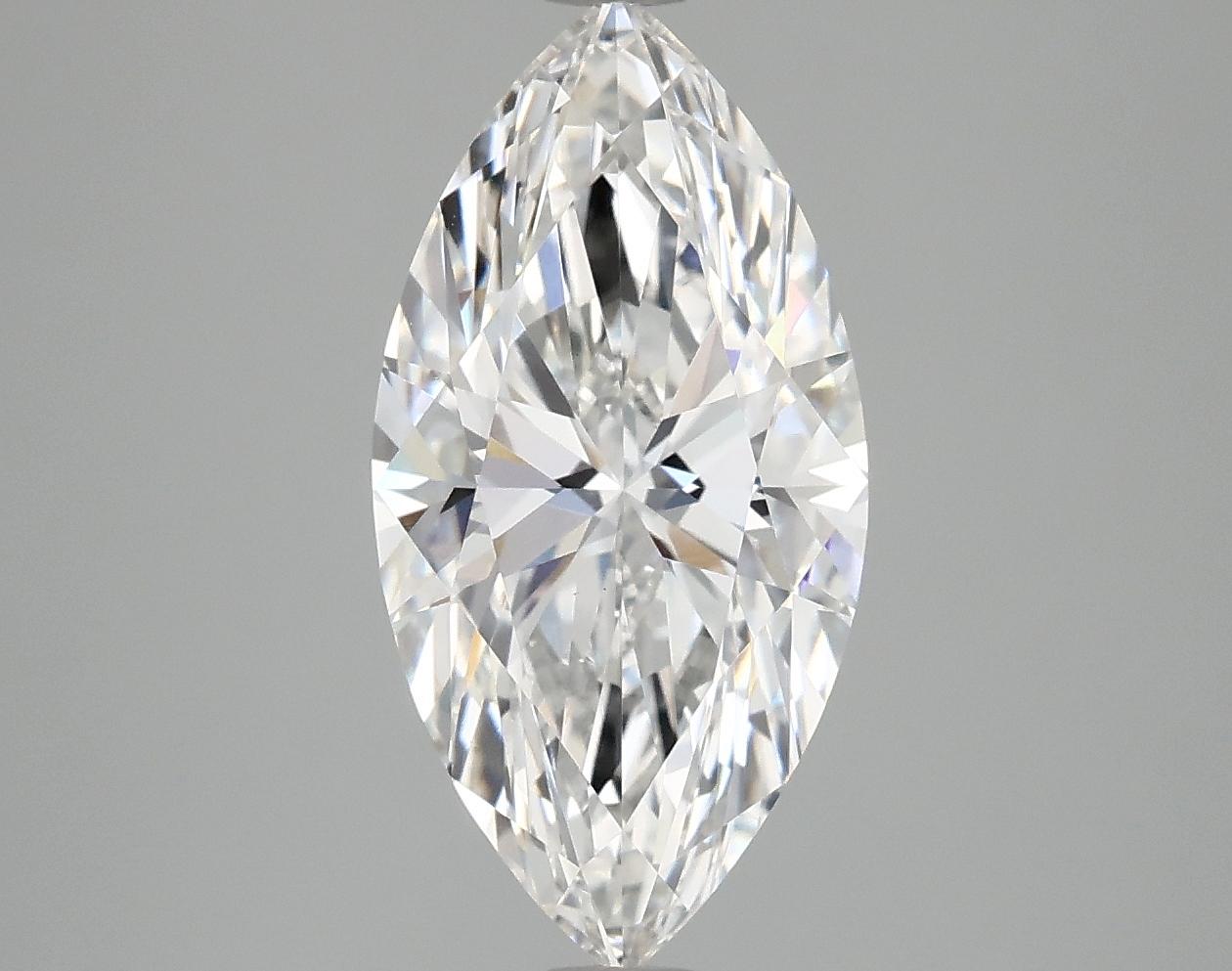3.02 Carat Marquise Shaped Ideal Cut VS1 IGI Certified Lab Grown Diamond