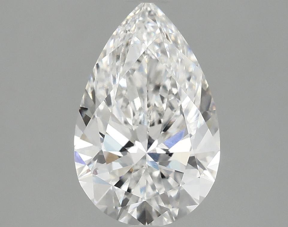 2.03 Carat Pear Shaped Ideal Cut VVS2 IGI Certified Lab Grown Diamond