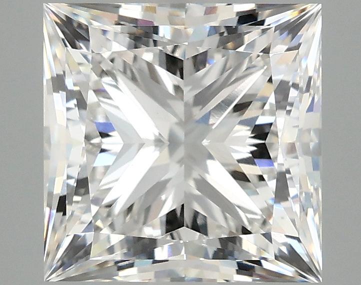 3.59 Carat Princess Shaped Ideal Cut VVS2 IGI Certified Lab Grown Diamond