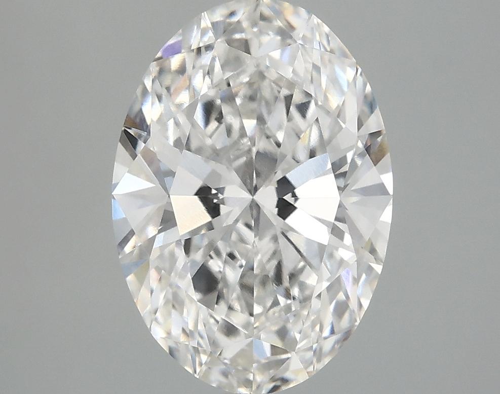 3.03 Carat Oval Shaped Ideal Cut VVS2 IGI Certified Lab Grown Diamond