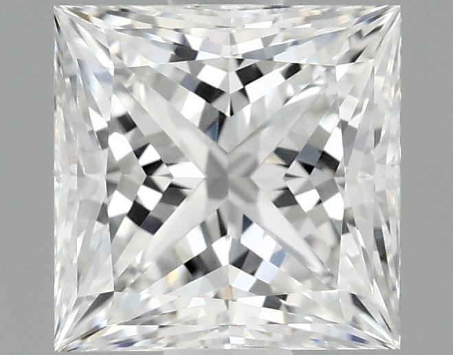1.08 Carat Princess Shaped Ideal Cut VVS2 IGI Certified Lab Grown Diamond