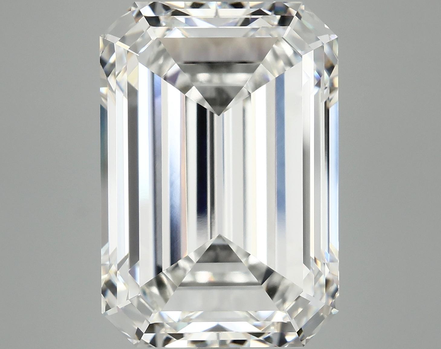 15.29 Carat Emerald Shaped Ideal Cut VVS2 IGI Certified Lab Grown Diamond