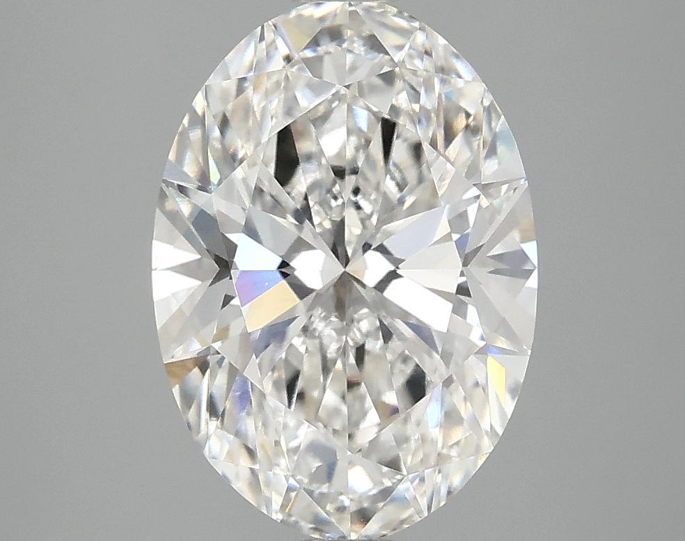 3.03 Carat Oval Shaped Ideal Cut VVS2 IGI Certified Lab Grown Diamond