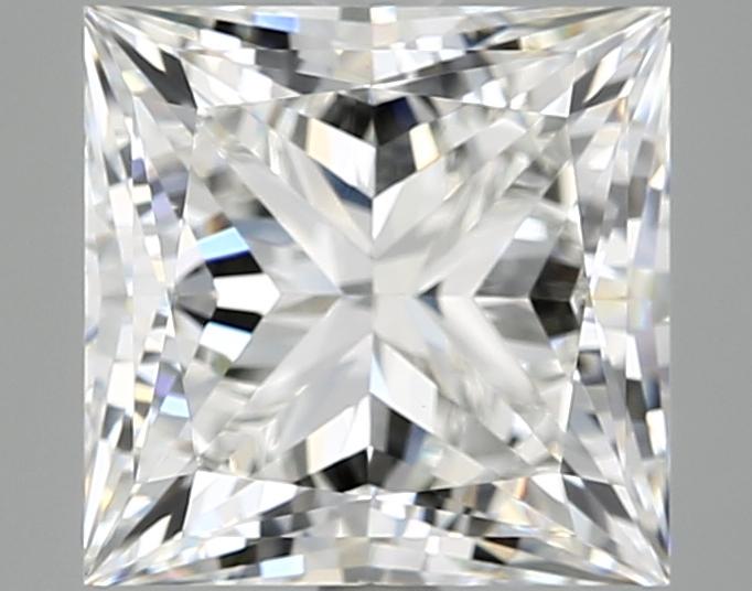 4.17 Carat Princess Shaped Ideal Cut VVS2 IGI Certified Lab Grown Diamond