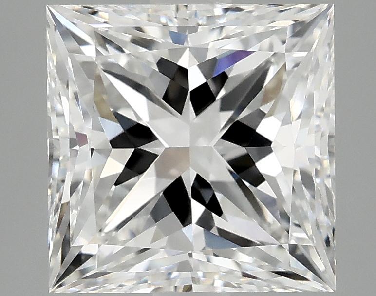 4.05 Carat Princess Shaped Ideal Cut VVS2 IGI Certified Lab Grown Diamond