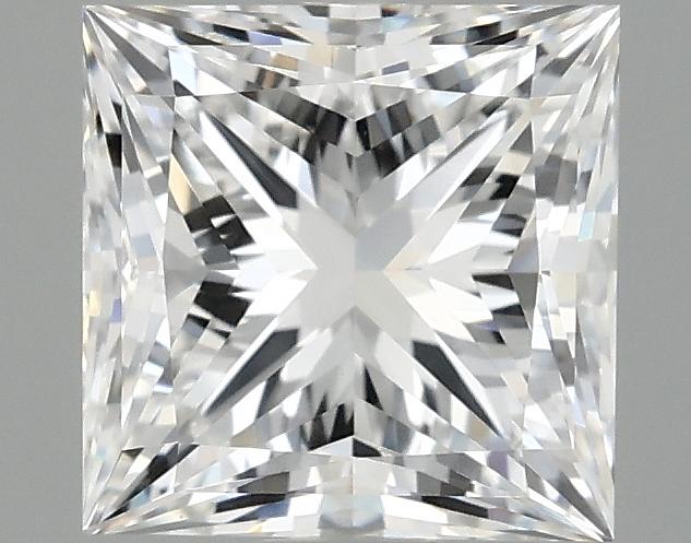 1.51 Carat Princess Shaped Ideal Cut VVS2 IGI Certified Lab Grown Diamond