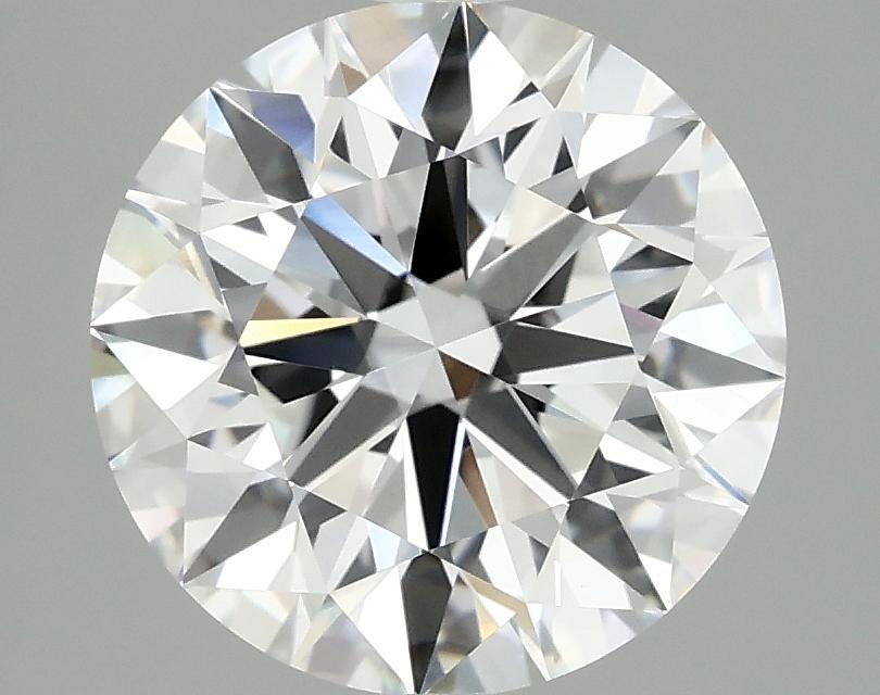 3.09 Carat Round Shaped Ideal Cut VVS2 IGI Certified Lab Grown Diamond
