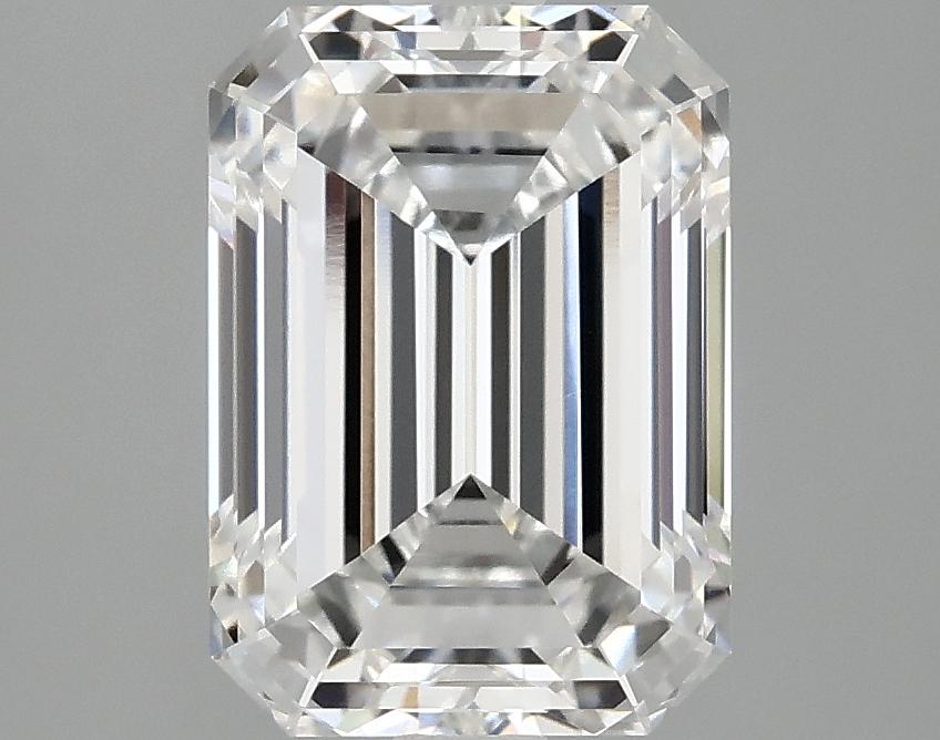 3.08 Carat Emerald Shaped Ideal Cut VVS2 IGI Certified Lab Grown Diamond