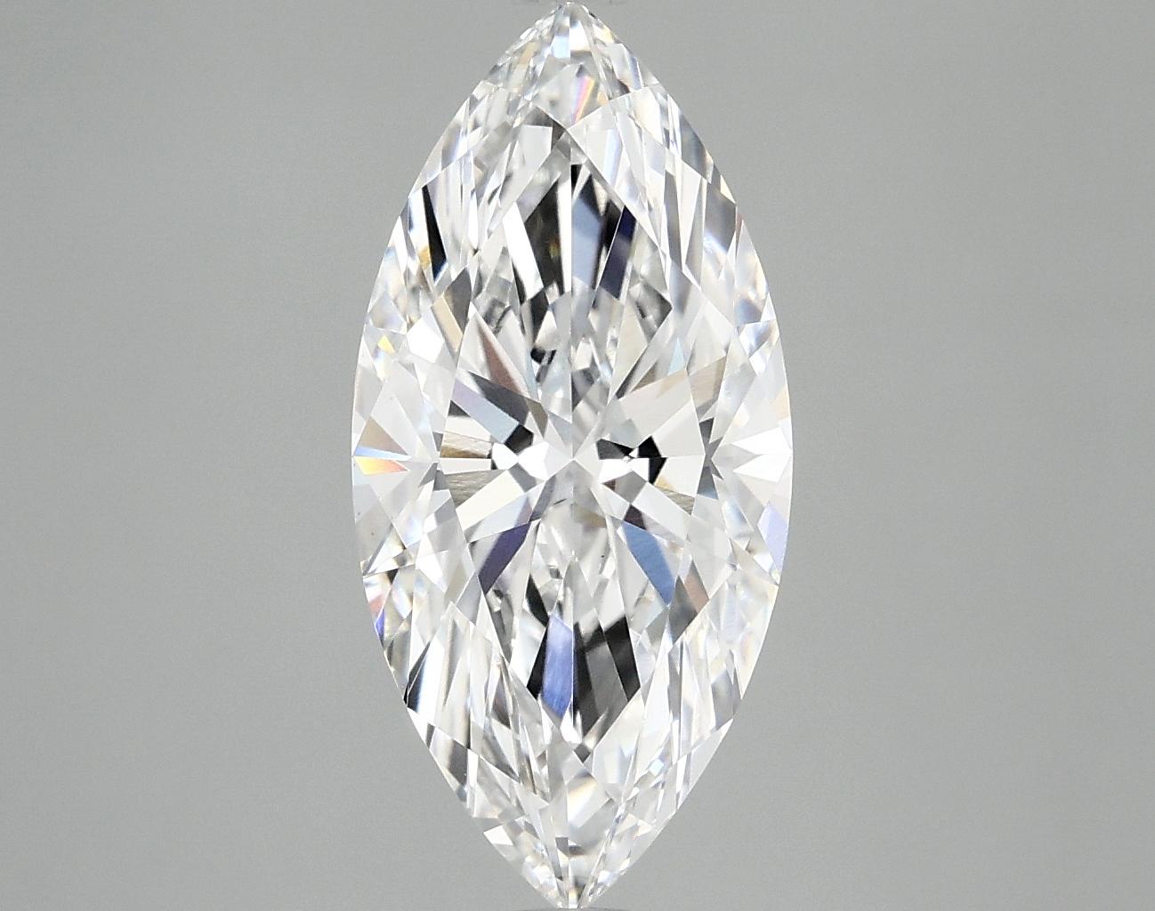 3.0 Carat Marquise Shaped Excellent Cut VS1 IGI Certified Lab Grown Diamond