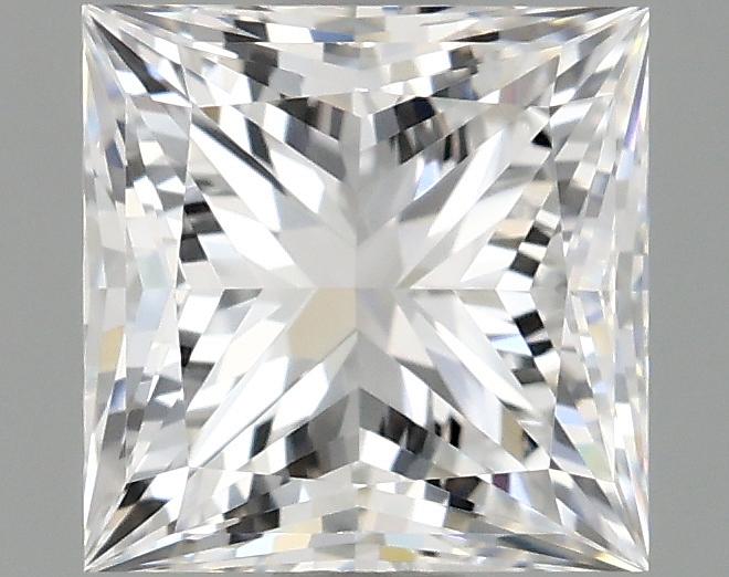 1.07 Carat Princess Shaped Ideal Cut VVS2 IGI Certified Lab Grown Diamond