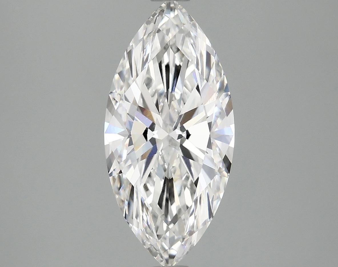 2.07 Carat Marquise Shaped Excellent Cut VVS1 IGI Certified Lab Grown Diamond