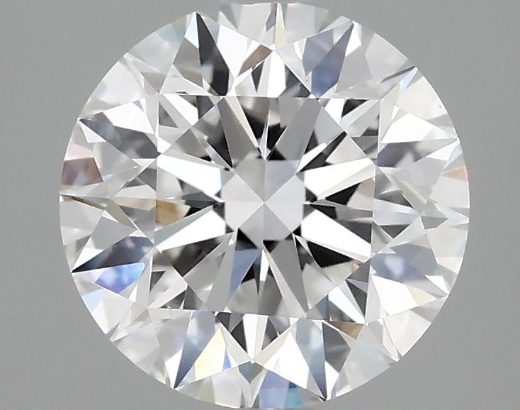 2.09 Carat Round Shaped Excellent Cut VVS2 IGI Certified Lab Grown Diamond