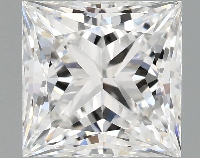 1.07 Carat Princess Shaped Ideal Cut VVS2 IGI Certified Lab Grown Diamond