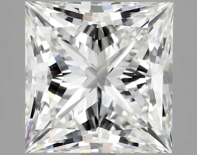 4.59 Carat Princess Shaped Ideal Cut VVS2 IGI Certified Lab Grown Diamond