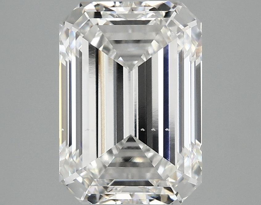 3.03 Carat Emerald Shaped Ideal Cut VS2 IGI Certified Lab Grown Diamond