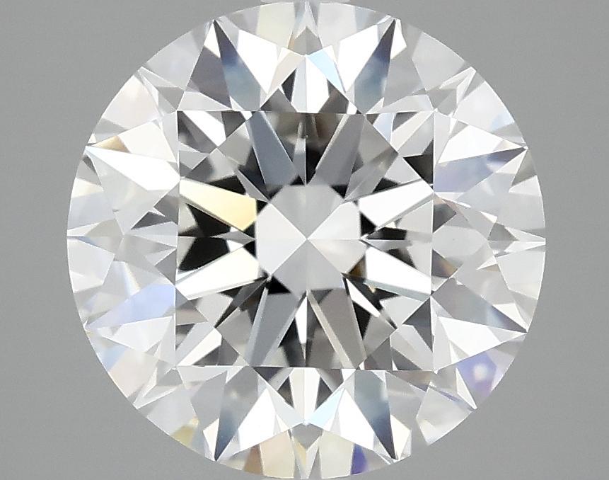 4.09 Carat Round Shaped Excellent Cut VVS2 IGI Certified Lab Grown Diamond