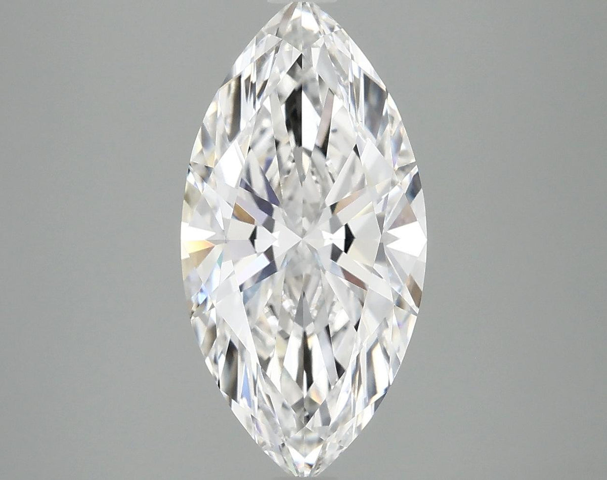 2.97 Carat Marquise Shaped Ideal Cut VS1 IGI Certified Lab Grown Diamond