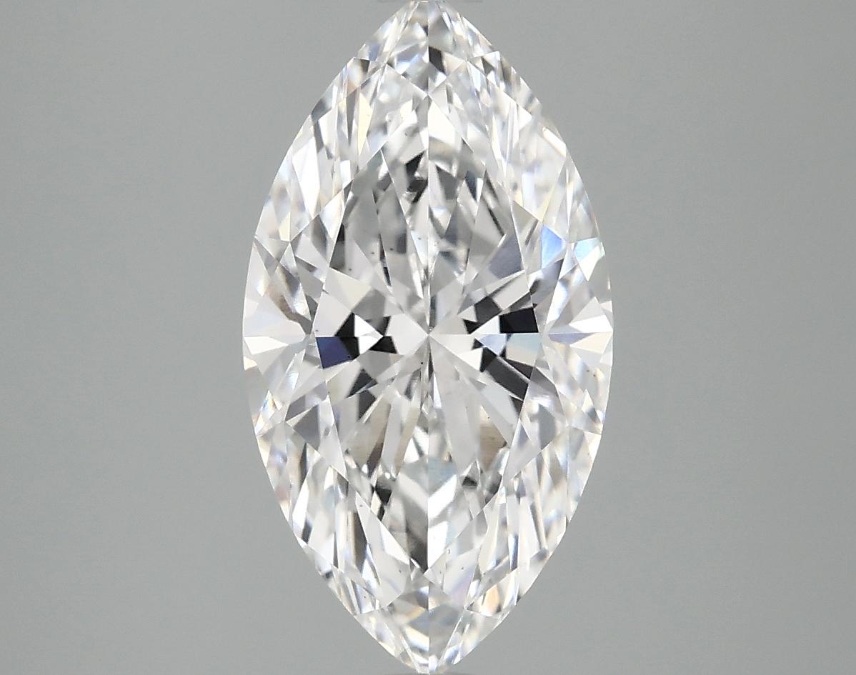 3.07 Carat Marquise Shaped Excellent Cut VS2 IGI Certified Lab Grown Diamond
