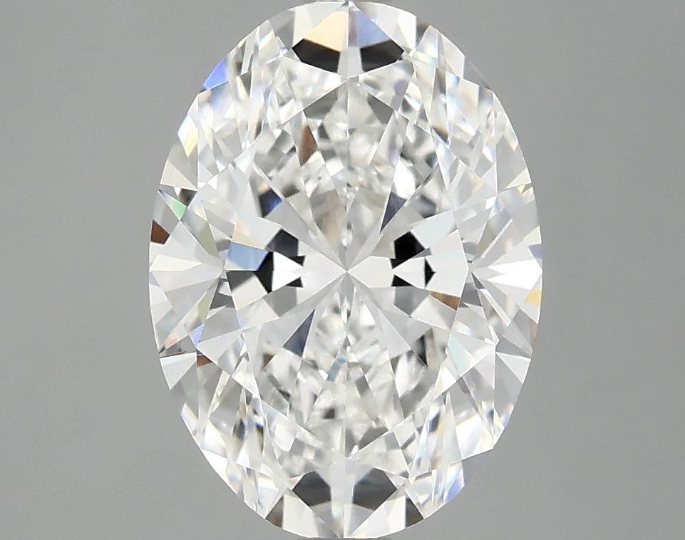 3.05 Carat Oval Shaped Ideal Cut VVS2 IGI Certified Lab Grown Diamond