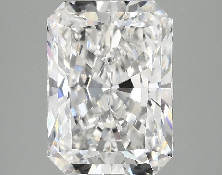 3.08 Carat Radiant Shaped Excellent Cut VVS2 IGI Certified Lab Grown Diamond