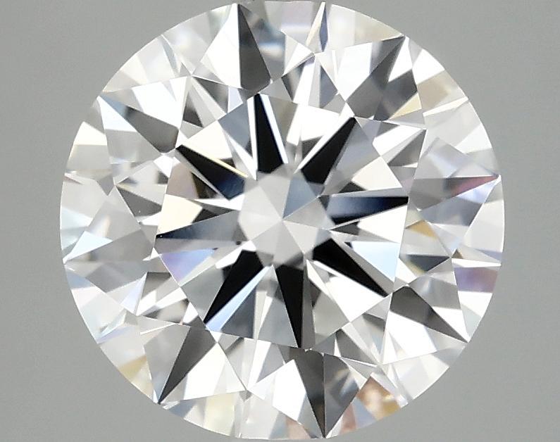 3.06 Carat Round Shaped Ideal Cut VVS2 IGI Certified Lab Grown Diamond