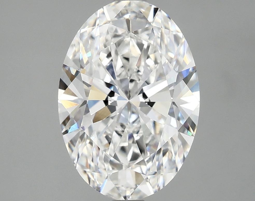 3.04 Carat Oval Shaped Ideal Cut VVS2 IGI Certified Lab Grown Diamond