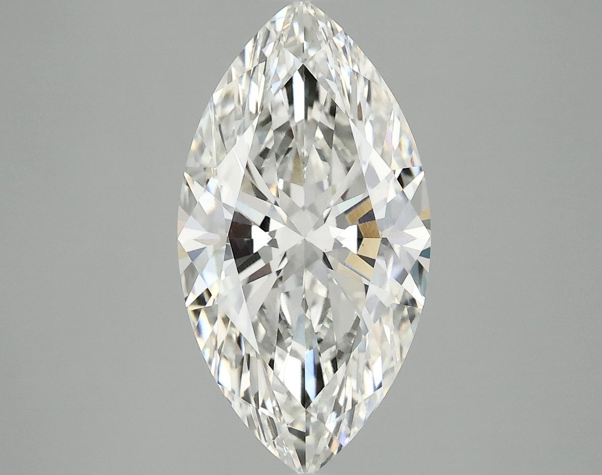3.09 Carat Marquise Shaped Excellent Cut VVS2 IGI Certified Lab Grown Diamond