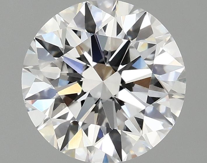 2.09 Carat Round Shaped Excellent Cut VVS2 IGI Certified Lab Grown Diamond
