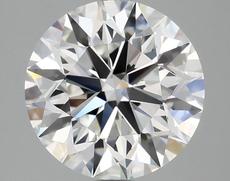 2.88 Carat Round Shaped Excellent Cut VVS2 IGI Certified Lab Grown Diamond