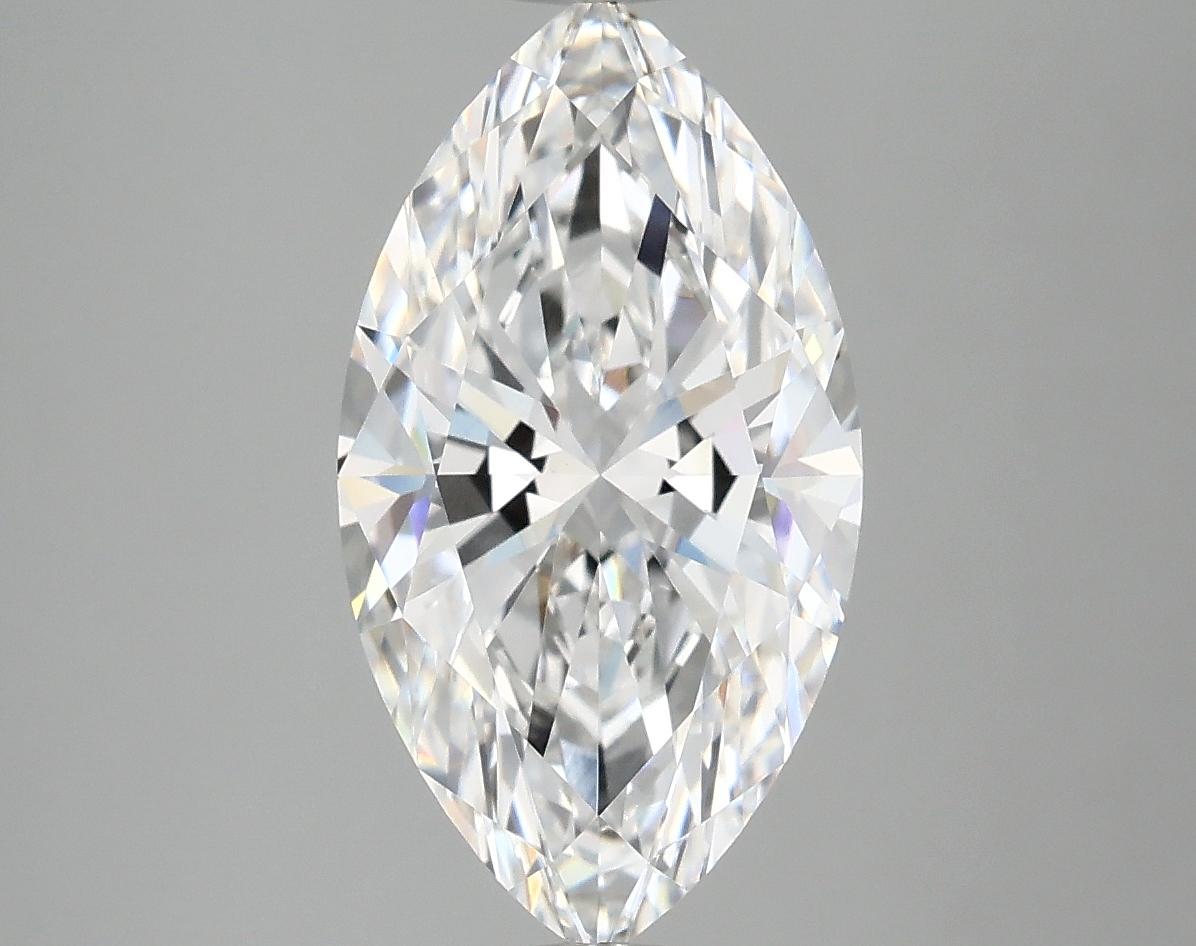 3.1 Carat Marquise Shaped Excellent Cut VVS2 IGI Certified Lab Grown Diamond