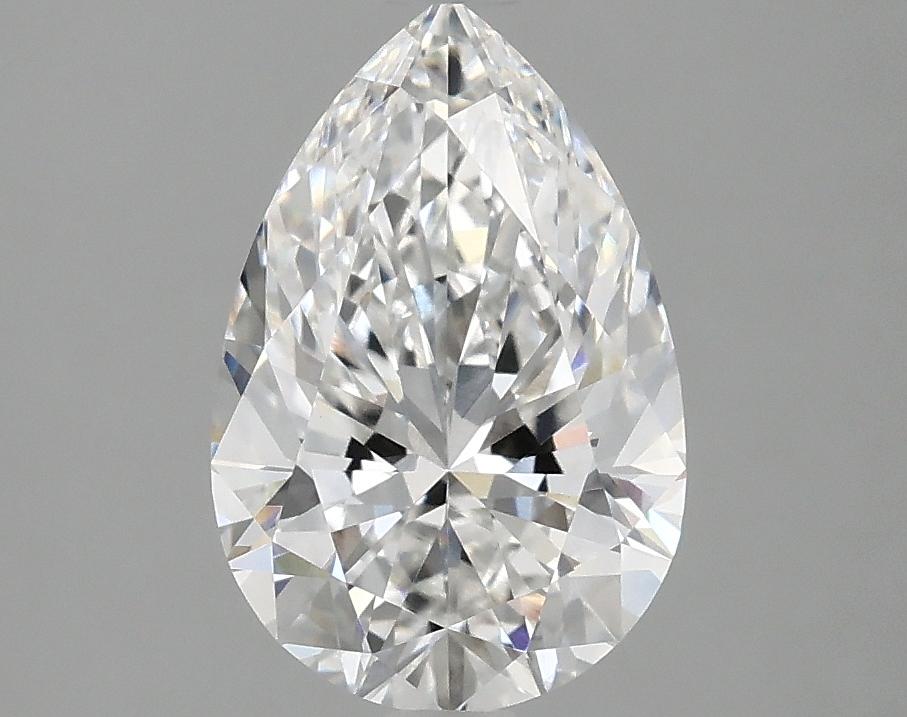2.05 Carat Pear Shaped Excellent Cut VVS2 IGI Certified Lab Grown Diamond