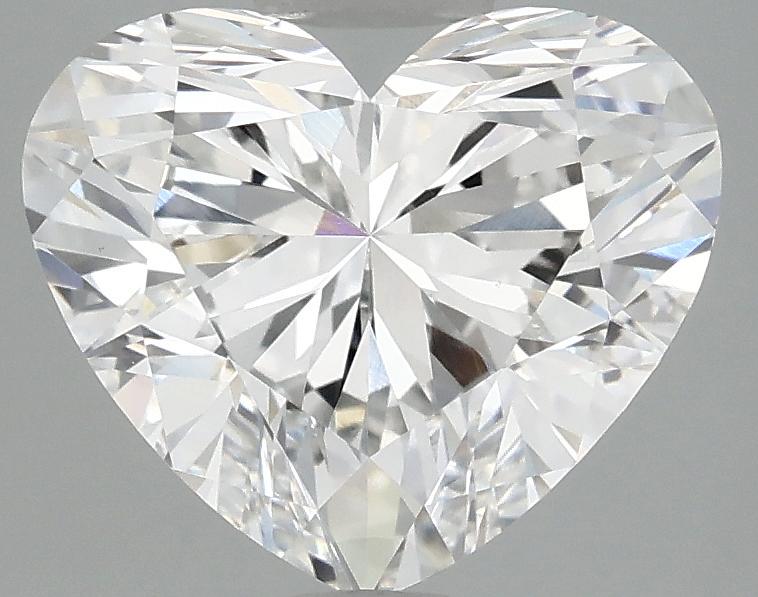 3.08 Carat Heart Shaped Excellent Cut VS1 IGI Certified Lab Grown Diamond