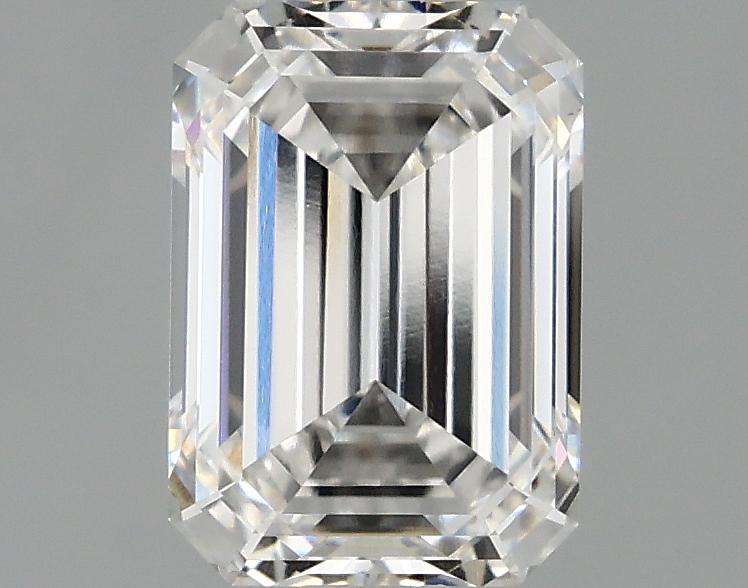 2.1 Carat Emerald Shaped Ideal Cut VS1 IGI Certified Lab Grown Diamond